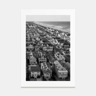 Jersey Shore Photo B&W Poster