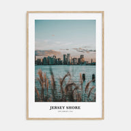 Jersey Shore Portrait Color Poster