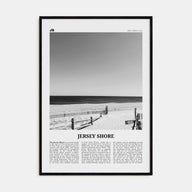 Jersey Shore Travel B&W No 1 Poster
