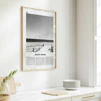 Jersey Shore Print Black and White No 1, Jersey Shore Wall Art, Jersey Shore Poster, Jersey Shore Photo, Jersey Shore, New Jersey