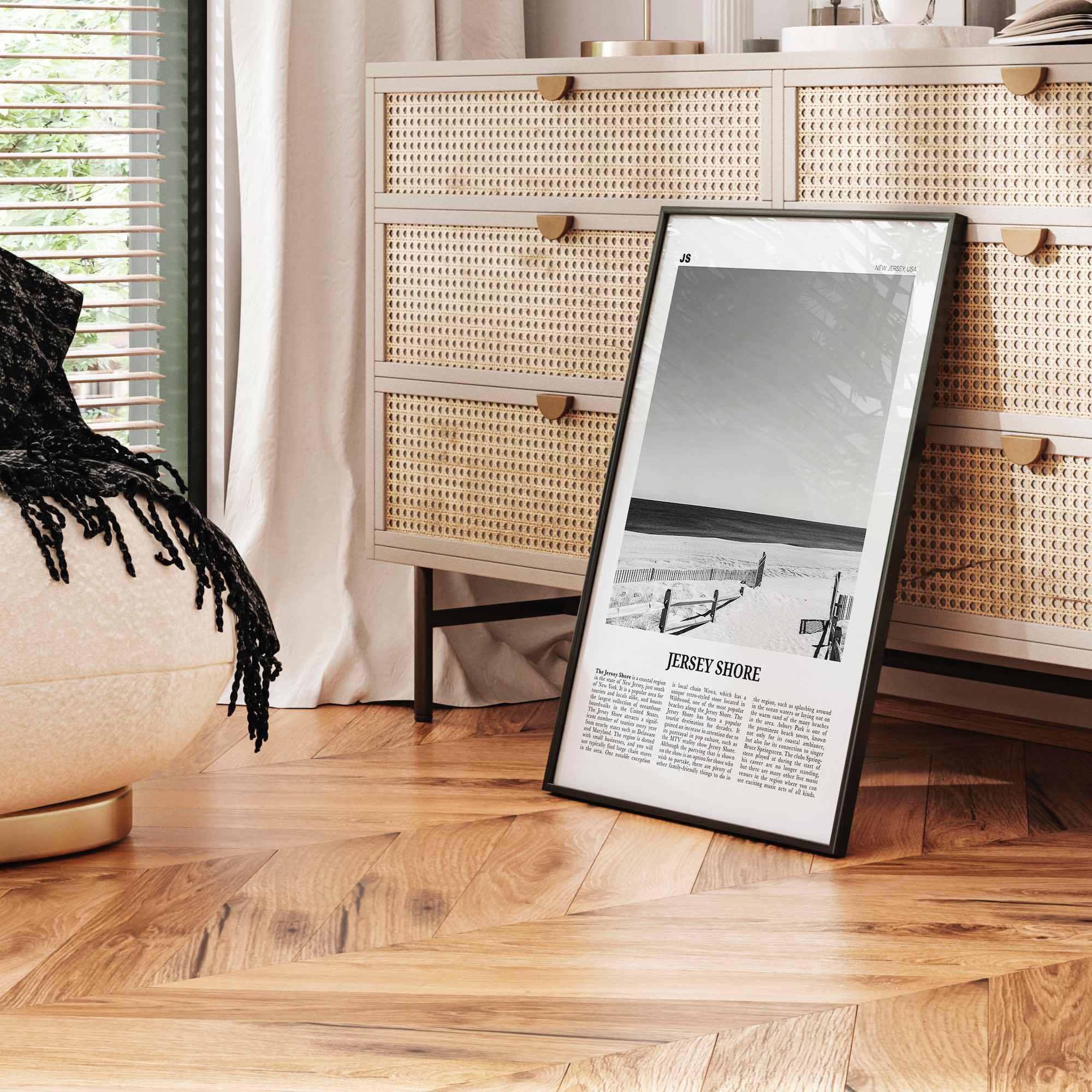 Jersey Shore Print Black and White No 1, Jersey Shore Wall Art, Jersey Shore Poster, Jersey Shore Photo, Jersey Shore, New Jersey