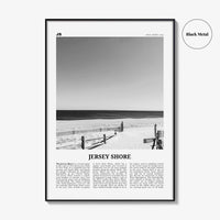Jersey Shore Print Black and White No 1, Jersey Shore Wall Art, Jersey Shore Poster, Jersey Shore Photo, Jersey Shore, New Jersey