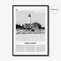 Jersey Shore Print Black and White No 2, Jersey Shore Wall Art, Jersey Shore Poster, Jersey Shore Photo, Jersey Shore, New Jersey