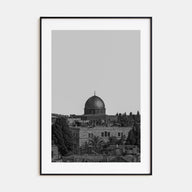 Jerusalem Photo B&W Poster