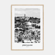 Jerusalem Portrait B&W Poster