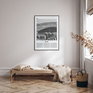 Jinan Travel B&W Poster