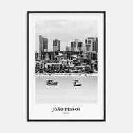 João Pessoa Portrait B&W Poster