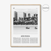 Joao Pessoa Print Black and White, João Pessoa Wall Art, João Pessoa Poster, João Pessoa Photo, Brazil, Brasil, South America, Joao Pessoa