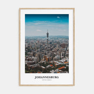 Johannesburg Portrait Color Poster