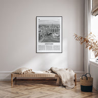 Johor Bahru Travel B&W No 1 Poster