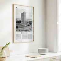 Johor Bahru Print Black and White No 2, Johor Bahru Wall Art, Johor Bahru Poster, Johor Bahru Photo, Johor Bahru Wall Décor, Malaysia