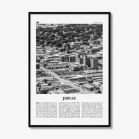 Joplin Print Black and White, Joplin Wall Art, Joplin Poster, Joplin Photo, Joplin Map, Joplin Wall Decor, Missouri, USA, United States