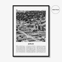 Joplin Print Black and White, Joplin Wall Art, Joplin Poster, Joplin Photo, Joplin Map, Joplin Wall Decor, Missouri, USA, United States