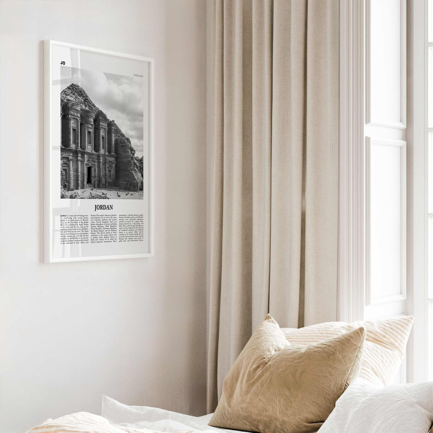 Jordan Print Black and White, Jordan Wall Art, Jordan Poster, Jordan Photo, Jordan Wall Decor, المملكة الأردنية الهاشمية Amman, Middle East