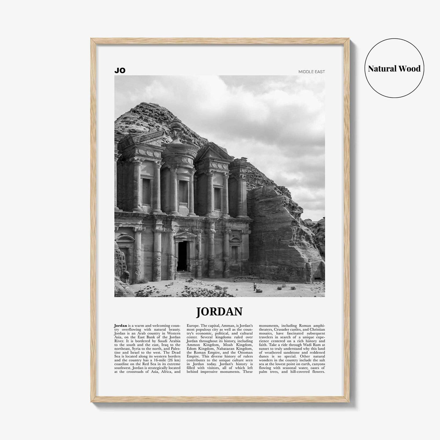 Jordan Print Black and White, Jordan Wall Art, Jordan Poster, Jordan Photo, Jordan Wall Decor, المملكة الأردنية الهاشمية Amman, Middle East