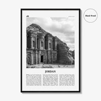Jordan Print Black and White, Jordan Wall Art, Jordan Poster, Jordan Photo, Jordan Wall Decor, المملكة الأردنية الهاشمية Amman, Middle East