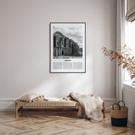 Jordan Travel B&W Poster
