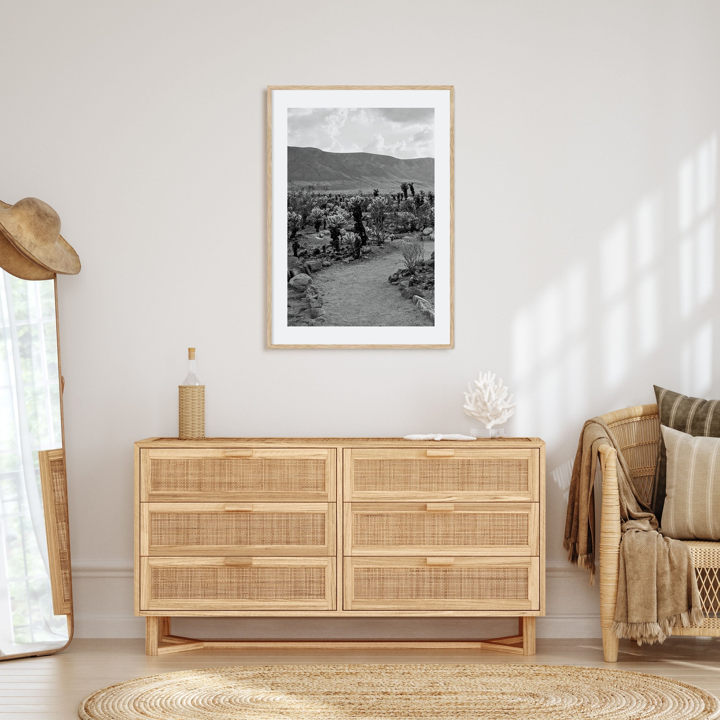 Joshua Tree National Park Photo B&W No 1 Poster