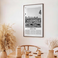Joshua Tree National Park Print Black and White No 1, Joshua Tree Wall Art, Joshua Tree Poster, Joshua Tree Photo, California, USA