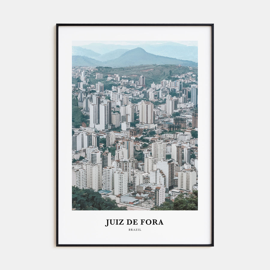Juiz de Fora Portrait Color Poster