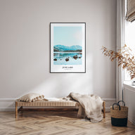 June Lake Portrait Color Poster