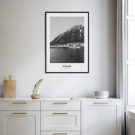 Juneau Portrait B&W No 2 Poster