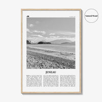 Juneau Print Black and White No 2, Juneau Wall Art, Juneau Poster, Juneau Photo, Juneau Wall Décor, Alaska, USA, United States, America