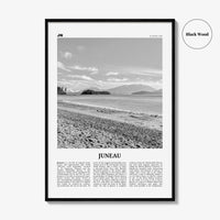 Juneau Print Black and White No 2, Juneau Wall Art, Juneau Poster, Juneau Photo, Juneau Wall Décor, Alaska, USA, United States, America
