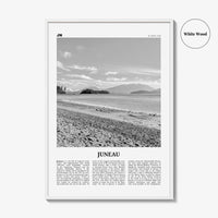 Juneau Print Black and White No 2, Juneau Wall Art, Juneau Poster, Juneau Photo, Juneau Wall Décor, Alaska, USA, United States, America