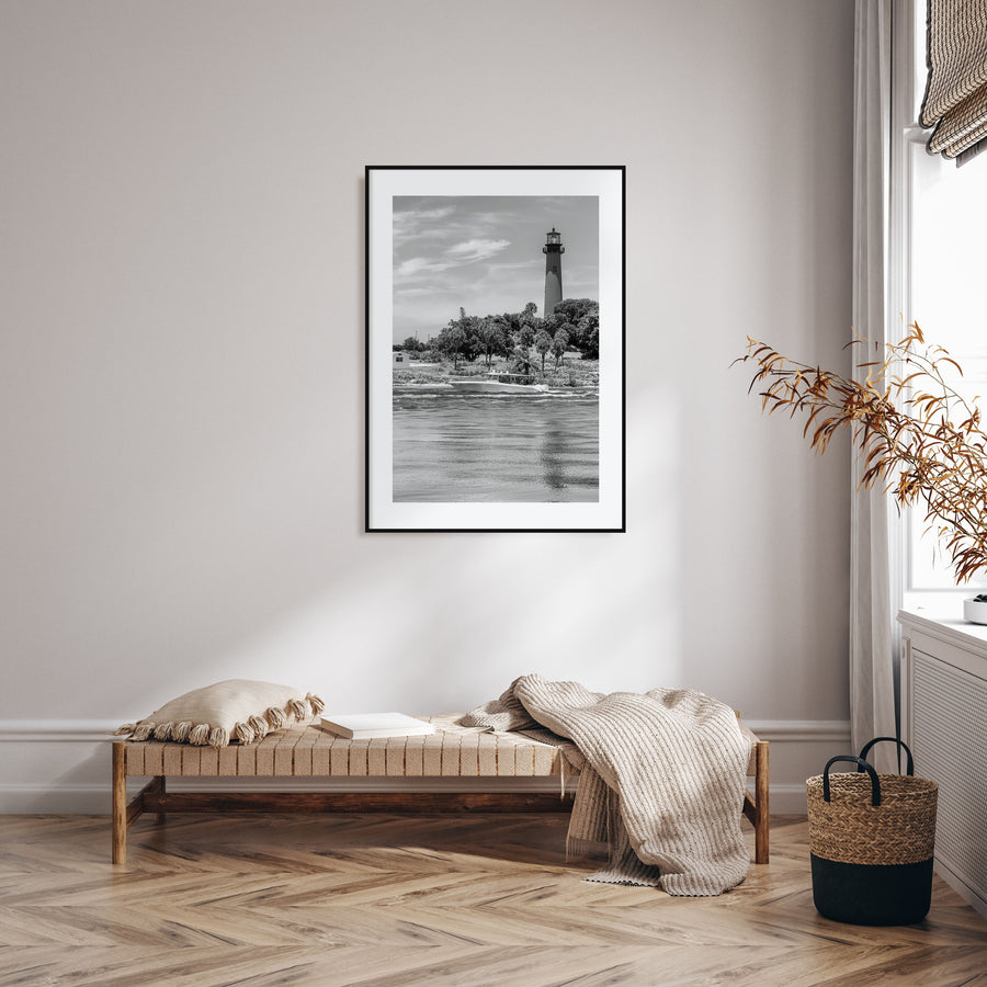 Jupiter Photo B&W Poster