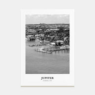Jupiter Portrait B&W Poster