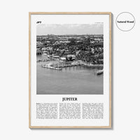 Jupiter Print Black and White, Jupiter Wall Art, Jupiter Poster, Jupiter Photo, Jupiter Wall Décor, Florida, USA, United States