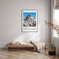 K2 Travel Color Poster