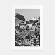Kabul Photo B&W Poster