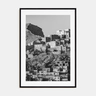 Kabul Photo B&W Poster