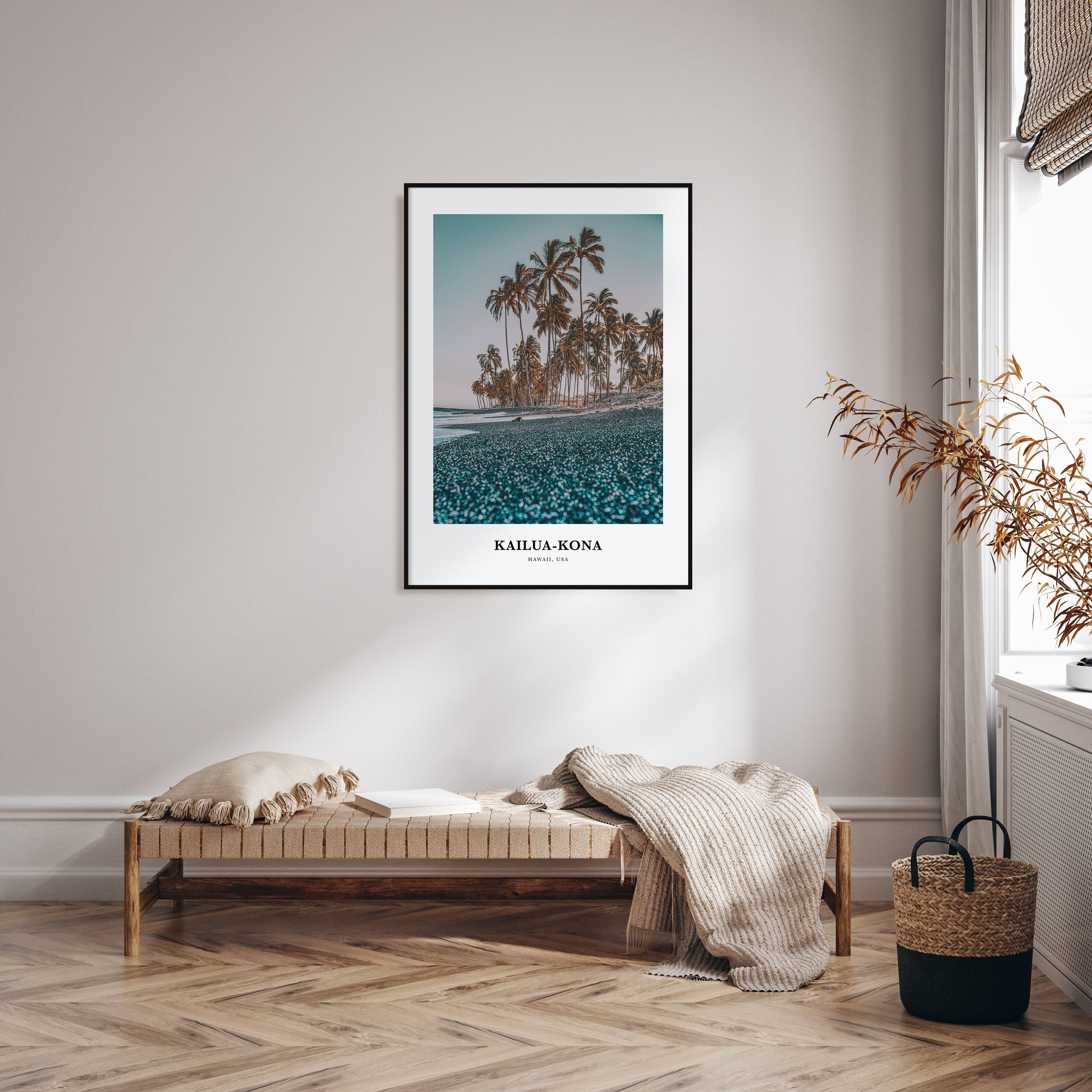 Kailua-Kona Portrait Color No 1 Poster