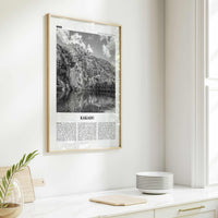 Kakadu Print Black and White, Kakadu Wall Art, Kakadu Poster, Kakadu Photo, Kakadu Wall Décor, Kakadu Map, Northern Territory, Australia