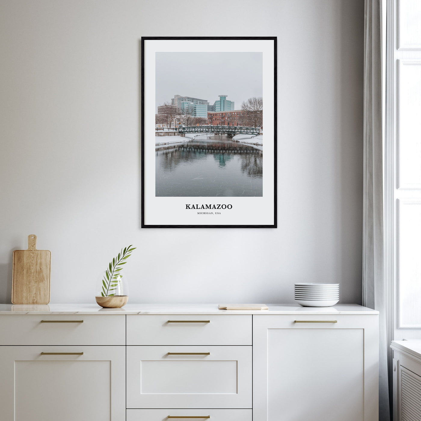 Kalamazoo Portrait Color Poster