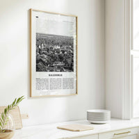 Kalgoorlie Print Black and White, Kalgoorlie Wall Art, Kalgoorlie Poster, Kalgoorlie Photo, Kalgoorlie Wall Décor, Kalgoorlie Map,