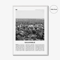 Kalgoorlie Print Black and White, Kalgoorlie Wall Art, Kalgoorlie Poster, Kalgoorlie Photo, Kalgoorlie Wall Décor, Kalgoorlie Map,
