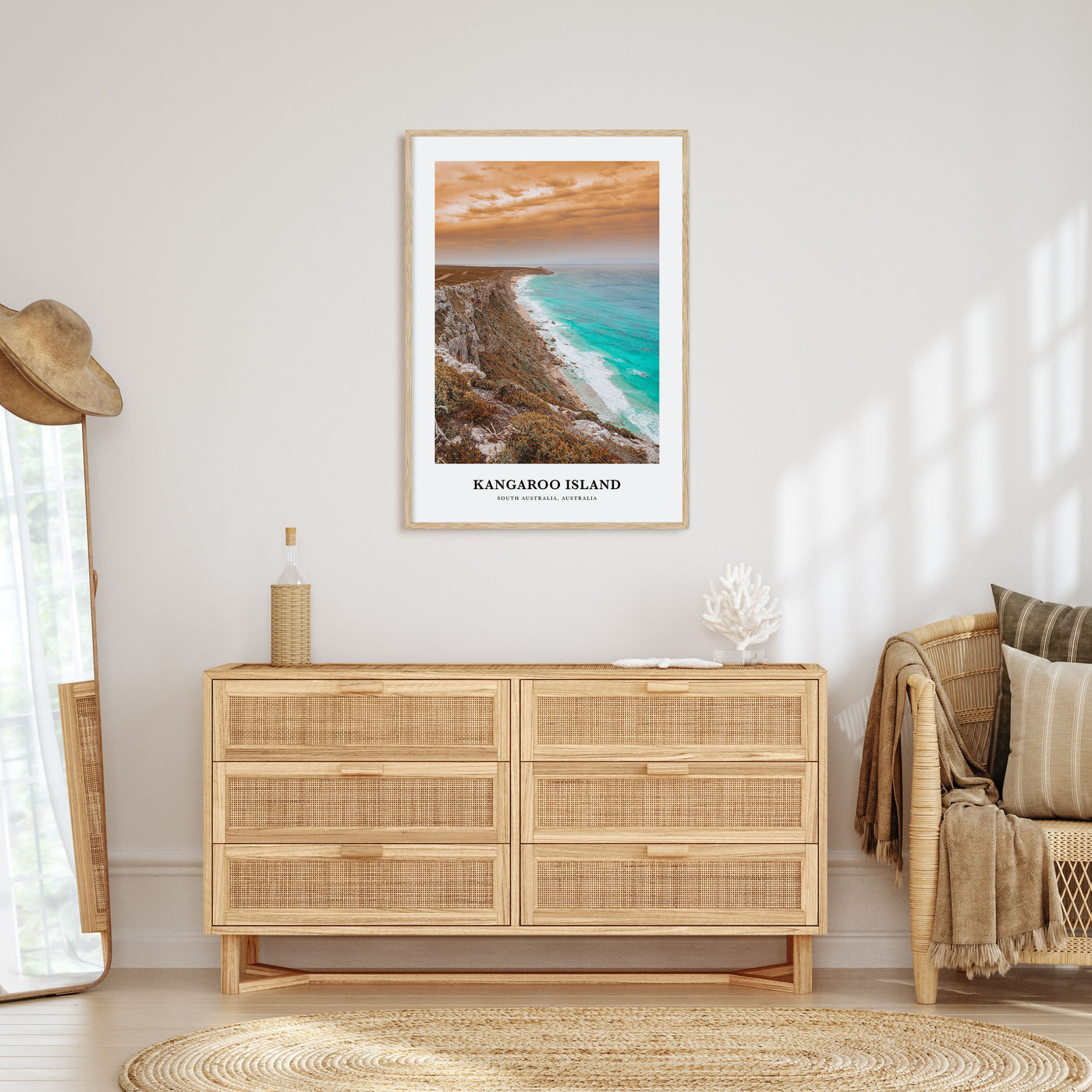 Kangaroo Island Portrait Color Poster