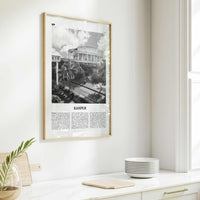 Kanpur Print Black and White, Kanpur Wall Art, Kanpur Poster, Kanpur Photo, Kanpur Wall Décor, Kanpur Map, India