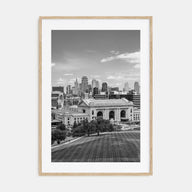 Kansas City Photo B&W No 1 Poster