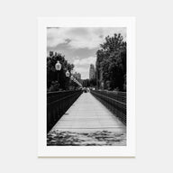 Kansas City Photo B&W No 3 Poster