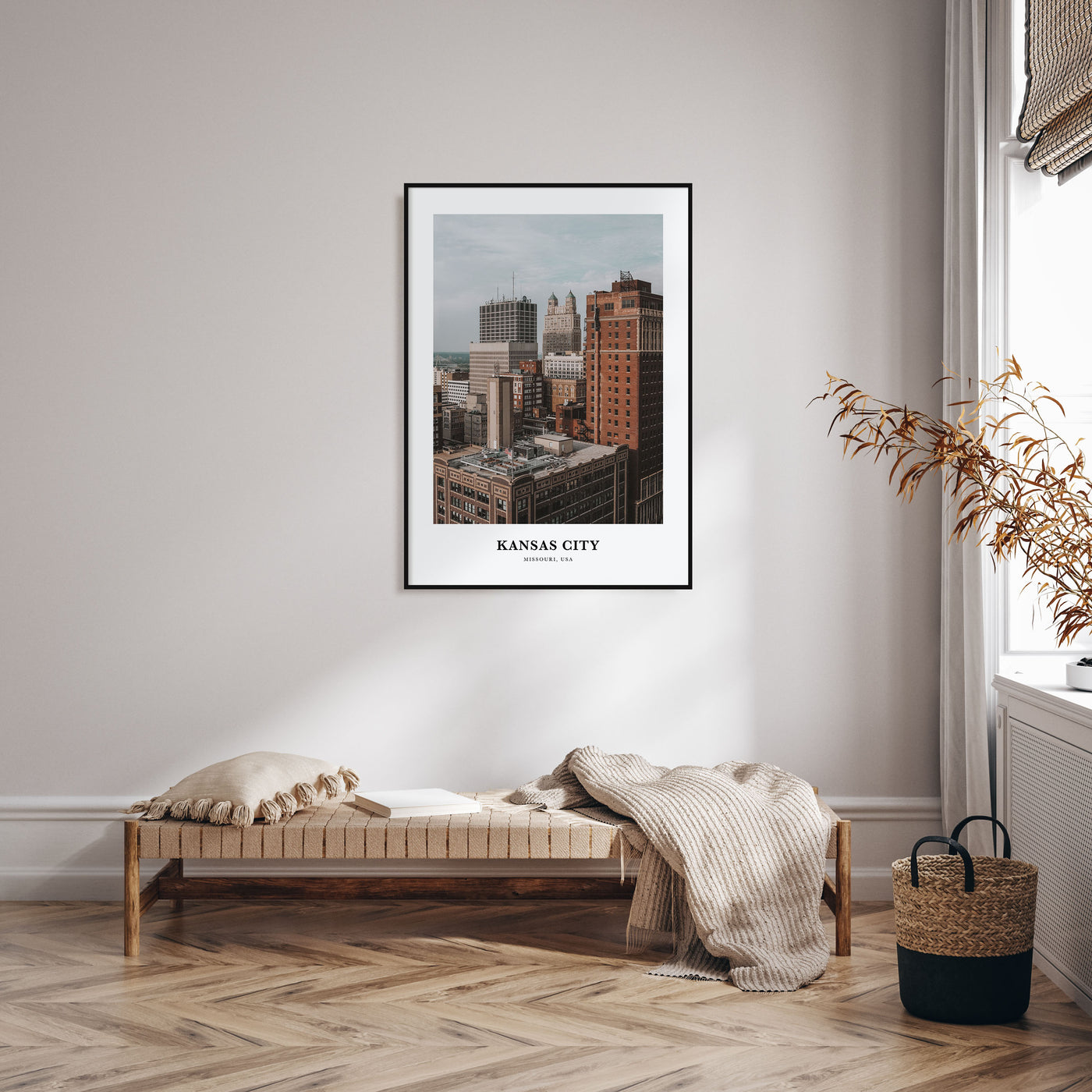 Kansas City Portrait Color No 3 Poster