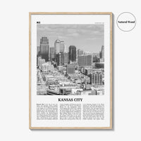 Kansas City Print Black and White No 1, Kansas City Wall Art, Kansas City Poster, Kansas City Photo, Missouri, USA, United States