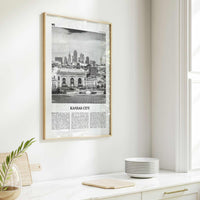Kansas City Print Black and White No 3, Kansas City Wall Art, Kansas City Poster, Kansas City Photo, Missouri, USA, United States