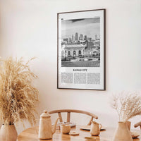 Kansas City Print Black and White No 3, Kansas City Wall Art, Kansas City Poster, Kansas City Photo, Missouri, USA, United States