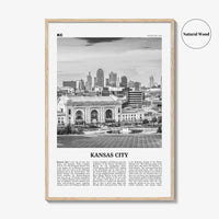 Kansas City Print Black and White No 3, Kansas City Wall Art, Kansas City Poster, Kansas City Photo, Missouri, USA, United States
