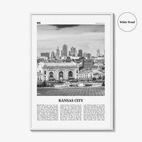 Kansas City Print Black and White No 3, Kansas City Wall Art, Kansas City Poster, Kansas City Photo, Missouri, USA, United States